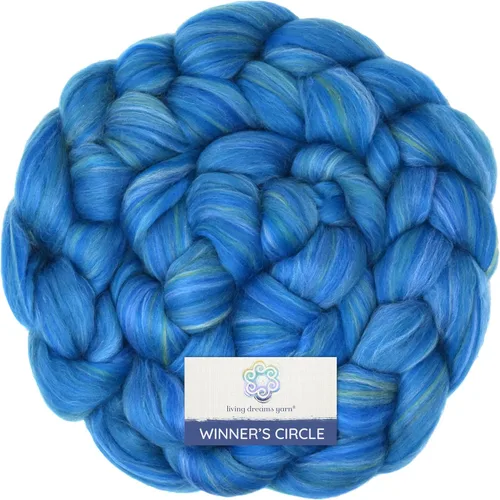 Miniatura 19 de Winner's Circle - Fibra merino superfina para hilar y fieltro. Mezcla superior peinada súper suave en impresionantes mezclas de colores, especias