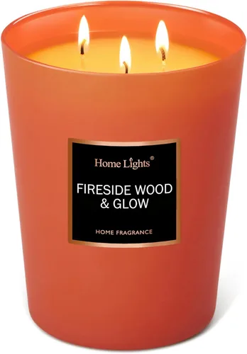 Miniatura 18 de HomeLights - Velas perfumadas, tarro grande de aromaterapia, cera de soja natural, regalo de 130 horas de combustión, galleta casera