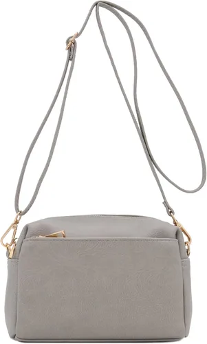 Miniatura 40 de FashionPuzzle Triple Zip Small Crossbody Bag