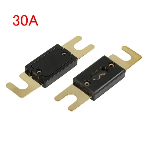 Miniatura 3 de Fusible de cuchilla ANL de 8 piezas 30A 32VDC para el sistema de audio y video del barco del camión del coche y la aplicación de alta corriente