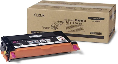Xerox Phaser 6180 - Cartucho de tóner de alta capacidad (6.000 páginas) - 113R00724 Magenta