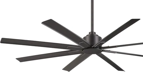 Miniatura 2 de Minka Aire Xtreme H2O - Ventilador de techo F896-65-SI de 65 pulgadas, hierro ahumado, reversible con control remoto