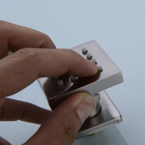 Miniatura 6 de Chorro de ducha de latón macizo con chorro de ducha ajustable para masaje lateral de spa, juego de ducha montado en la pared, acabado cuadrado