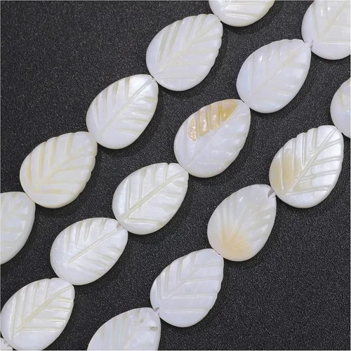 Miniatura 26 de Firstmeet 160 cuentas de madreperla natural de 0.236 pulgadas (0.236 in), cuentas redondas para hacer joyas, collares, pulseras y aretes