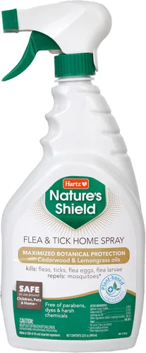 Miniatura 9 de Hartz Nature's Shield - Champú para perros Flea & Tick Protección botánica maximizada y prevención con aceites de canela, citronela y romero, 14