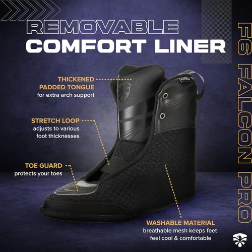 Miniatura 4 de Flying Eagle F6 Falcon Pro Freeskates - Patines en línea para adultos para hombres y mujeres, patines urbanos en línea, zapatos de patinaje de Azul