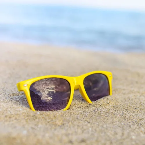 Miniatura 67 de Suministros para regalos de fiesta de colores neón Paquete de 8 gafas de sol unisex