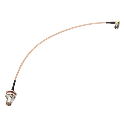 Miniatura 2 de Bingfu DIN 1.0/2.3 macho en ángulo recto a BNC hembra 75 ohmios SDI Cable 11.8 in 12 pulgadas para HD SDI 3G SDI Vedio Recorder Cámara Monitor Audio
