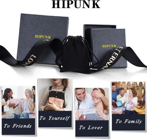 Miniatura 7 de Hipunk Collar de 12 constelaciones, signo de estrella del zodiaco, colgante de horóscopo, acero inoxidable 316L, regalo de cumpleaños para hombres