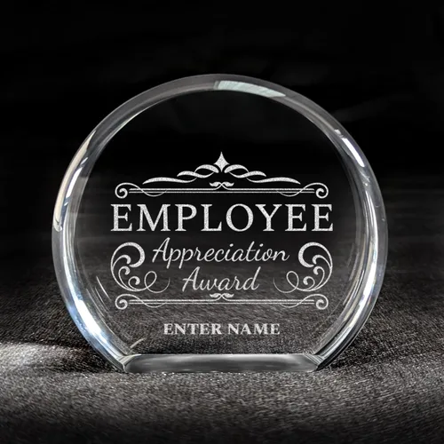 Miniatura 11 de Premio personalizado grabado con láser, diseño grabado con láser, agradecimiento, añade tu propio texto, incluye caja de regalo, premio al empleado