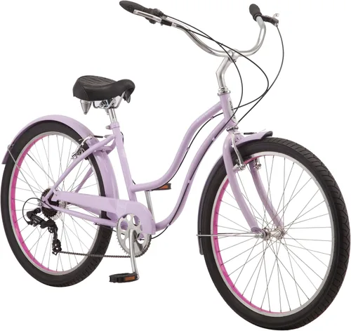 Miniatura 25 de Schwinn Mikko Adult Beach Cruiser Bike Azul marino
