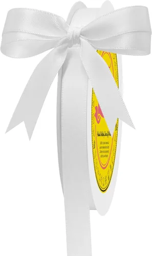 Miniatura 320 de Cinta de satén blanca antigua de doble cara de 1-1/2 pulgadas x 50 yardas, cinta de poliéster para envolver regalos, día de San Valentín, bodas