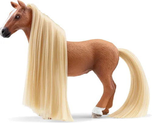 Miniatura 6 de Schleich Horse Club Sofia's Beauties - Juego de belleza de caballo de 18 piezas, figura de caballo Kim y caballo con pelo de peinado cepillable, más