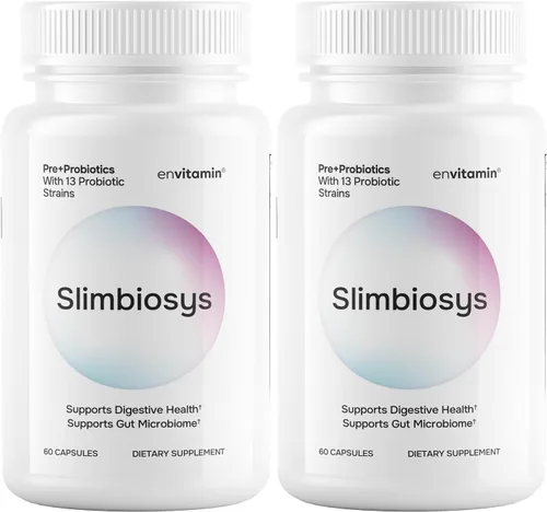 Miniatura 12 de envitamin Slimbiosys Ultra Probiotic Cápsula - Pre y probióticos para mujeres y hombres - Apoya tu microbioma