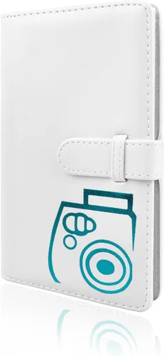 Miniatura 20 de Rieibi Mini álbum de fotos de 96 bolsillos, cartera de piel sintética para Fujifilm Instax Mini 11/8/9/7s/25/70/90, álbum de fotos colorido
