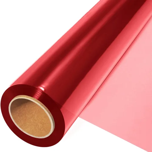 Miniatura 15 de JOYIT Rollo de Celofán Iridiscente de 35 pulgadas x 50 pies – Rollo de Celofán Iridiscente, Papel de Regalo Arcoíris para Cestas de Regalo de Flores
