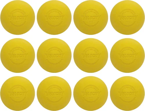 Miniatura 92 de Pelotas de lacrosse Velocity - 1, 2, 3, 6, 12, 18, 24, 36, 60 y 120 paquetes - para práctica, tamaño oficial aprobado por la NFHS y la universidad