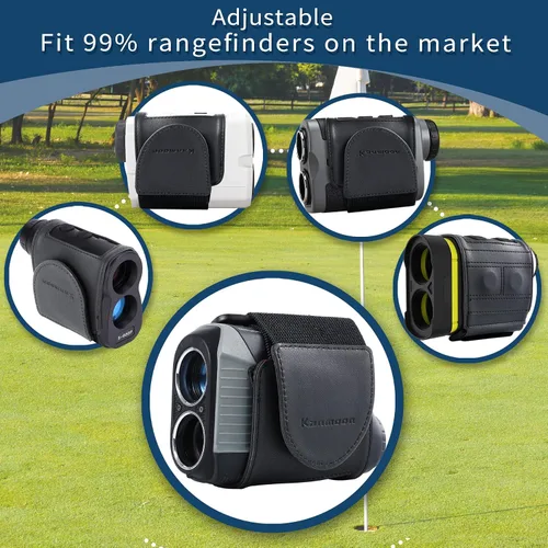 Miniatura 5 de Golf Rangefinder Magnetic Strap, Adjustable Magnetic Rangefinder Strap Holder Wrap Mount for Golf Cart with Strong Magnet, Golf Accessories