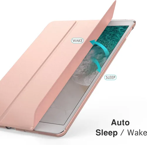 Miniatura 4 de Funda MoKo ultra fina con soporte inteligente para iPad Pro 10.5 2017 - Tablet matriz, 1-Oro Rosa