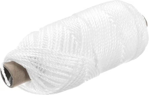 Miniatura 14 de MECCANIXITY Twisted Mason Line - Cuerda de nailon color negro, 328.1 ft/109 yardas, 0.098 in de diámetro para redes, paisajismo, mejoras del hogar