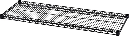 Miniatura 8 de Alera Paquete de 2 estantes adicionales para estanterías de alambre, 36 x 24 pulgadas, NSF, acero, acabado plateado, entornos húmedos y secos