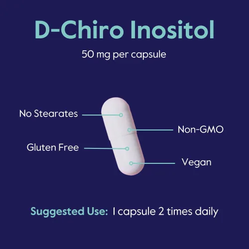 Miniatura 6 de BESTVITE D-Chiro Inositol (120 cápsulas vegetarianas) - Sin estearatos - Vegano - Sin OMG - Sin gluten