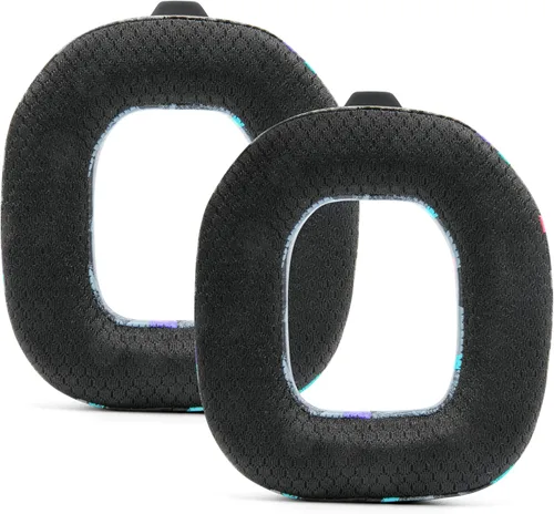 Miniatura 6 de WC Freeze A40 - Almohadillas de gel de enfriamiento de tela híbrida de repuesto para Astro A40 TR solamente, fabricadas por Wicked Cushions, Negro