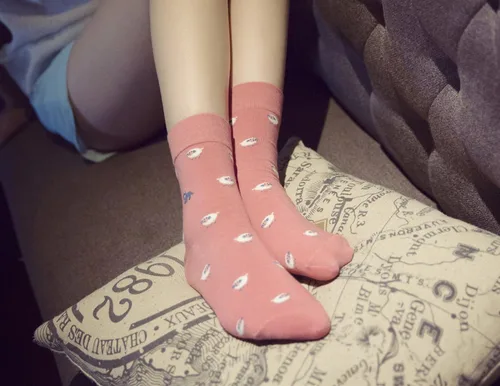 Miniatura 4 de Losa Kute - Calcetines para mujer con diseños de cactus calcetines de algodón calcetines largos divertidos para mujer lindos calcetines con dieño