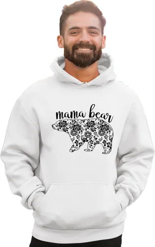 Miniatura 3 de Go All Out Sudadera con capucha para el día de la madre para hombre y mujer con diseño de flores