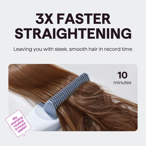 Miniatura 5 de Wavytalk Cepillo Alisador de Cabello Pro Steam, Steamline Pro 3 en 1 Cepillo Alisador, el Vapor Reduce el Daño, Nutre el Cabello y Acelera