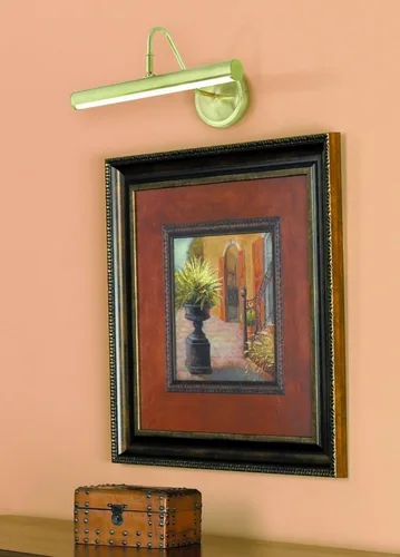 Miniatura 2 de Possini Euro Design Possini Euro Renaissance - Luz LED de 16 pulgadas de ancho con acabado de latón