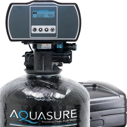 Miniatura 11 de Aquasure Harmony Series - Suavizador de agua de 48.000 granos para toda la casa con cabezal de control digital de alta eficiencia (48.000 granos)