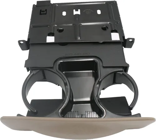 Soporte para tazas en salpicadero con cenicero color marrón claro APPERFIT compatible con Ford F250 F350 F450 F550 Super Duty Truck Excursion Canela