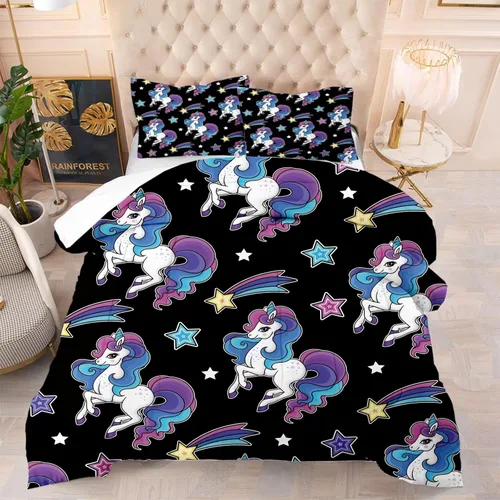 Miniatura 12 de Blue Wavy Stripes Comforter Set Twin Size 3D Optical Illusion Ocean Wave Bedding Set with 1 Pillowcase & 1 Comforter, Soft Geometric Blue White Bed