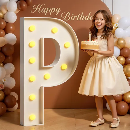 Miniatura 36 de Números de marquesina de 4 pies de alto, 4 pies de alto, números grandes iluminados 0 para 30, 40, 50, 60, decoración de fiesta de cumpleaños