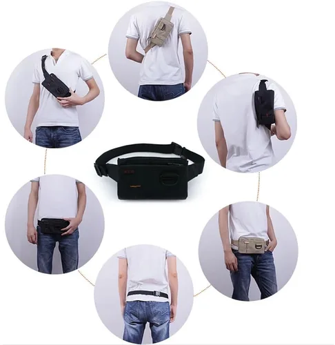Miniatura 9 de Naoki Deportes al aire libre Correr y Fitness y Viajes Impermeable Utralthin Poliéster Riñonera/Bolsa Corredor Cinturón Pecho Pack