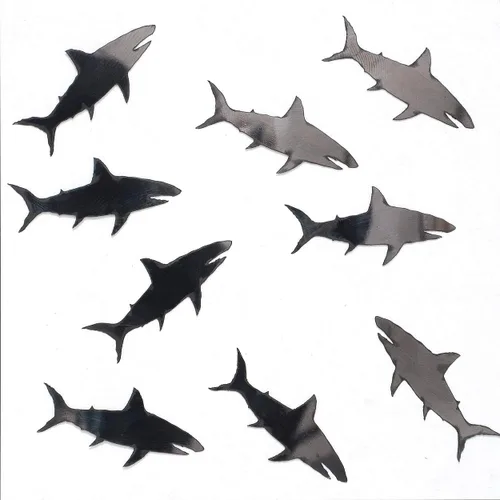 Miniatura 3 de Confetti Shark Black - Paquete al por menor #8211 QS0