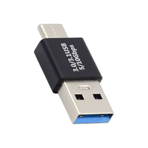 Miniatura 12 de chenyang Conector USB 3.0/3.1 USB C a USB 3.0 Datos 10Gbps Adaptador de carga 90 grados en ángulo abajo