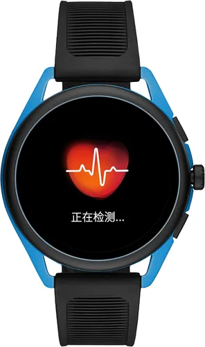 Miniatura 8 de Emporio Armani - Smartwatch 3 con tecnología Wear OS de Google con altavoz frecuencia cardíaca GPS NFC y notificaciones de celular inteligente Negro