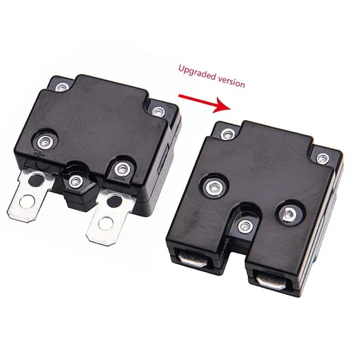 Miniatura 4 de weelye 2 unids 10A 125/250Vac 50Vdc relé de reinicio automático interruptor térmico disyuntor protector de sobrecarga de corriente para niños montar