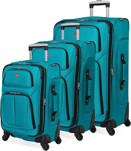 Miniatura 167 de SwissGear - Equipaje suave expandible Sion con ruedas, Negro