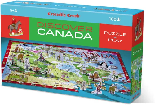Miniatura 11 de Crocodile Creek, Puzzle Descubre dinosaurios