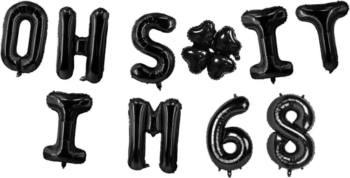 Miniatura 52 de Globos de látex de 16 pulgadas con texto en inglés "Oh I'm 14" Black Hallo Fourteen Cheers to 14 Years Old Theme Decor for Man Woman Happy 14th