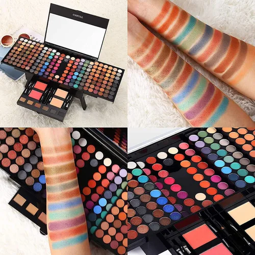 Miniatura 4 de UNIFULL Juego de maquillaje de 190 colores, kit de maquillaje profesional para mujeres, juego completo, todo en uno para mujeres y principiantes