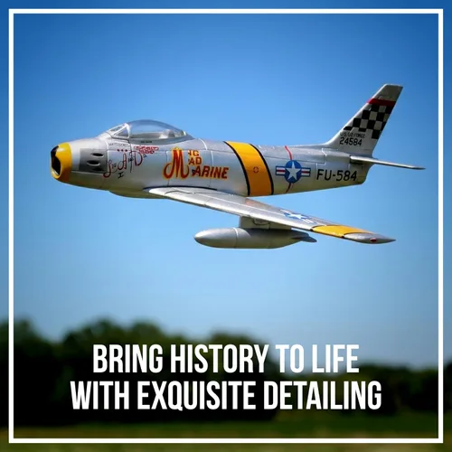 Miniatura 7 de Daron Sello comercial mundial F-86 Sabre Mig Mad Marine Jet