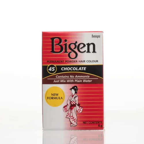 Miniatura 9 de Bigen - Tinte permanente en polvo, marrón medio intenso #56, 0.21 onzas (paquete de 3 unidades)