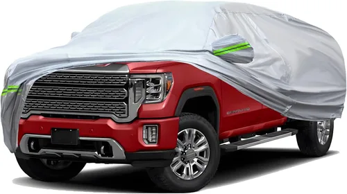 Miniatura 29 de TUCAREST - Funda de auto completa de 6 capas de alta calidad, diseño de cremallera de carcasa dura, impermeable, resistente a la intemperie