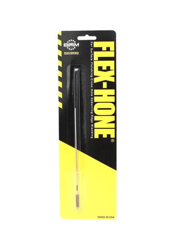 Miniatura 84 de Brush Research BC Flex Hone estándar para cilindros de freno, hidráulica y guías de válvulas, óxido de aluminio, 1-1/8 pulgadas de diámetro, grano