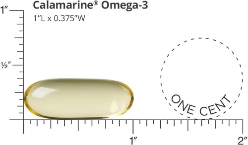 Miniatura 3 de Dr. Sinatra CalaMarine Omega 3 Suplemento con DHA y EPA, grado clínico para la salud cerebral, cardíaca y ocular, 60 cápsulas blandas