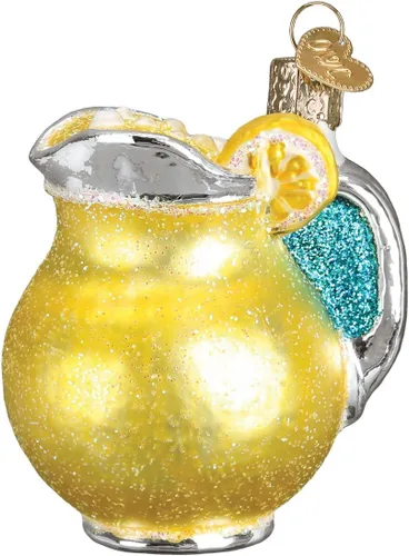 Miniatura 7 de Old World Christmas Adornos: Verano Bebidas Vidrio Soplado Adornos Para Árbol De Navidad, Batido De Leche